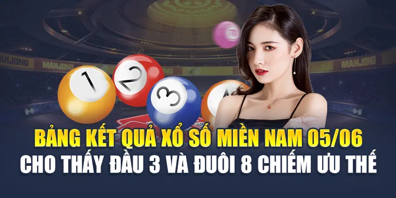 Soi Cầu Xổ Số Miền Nam 12/06 Từ Cao Thủ Nhà Cái M88 1 Bảng kết quả xổ số miền Nam 05/06 cho thấy đầu 3 và đuôi 8 chiếm ưu thế